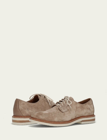FRYE Men’s Mushroom Paul Oxford Lite Leather Casual Dress Shoes