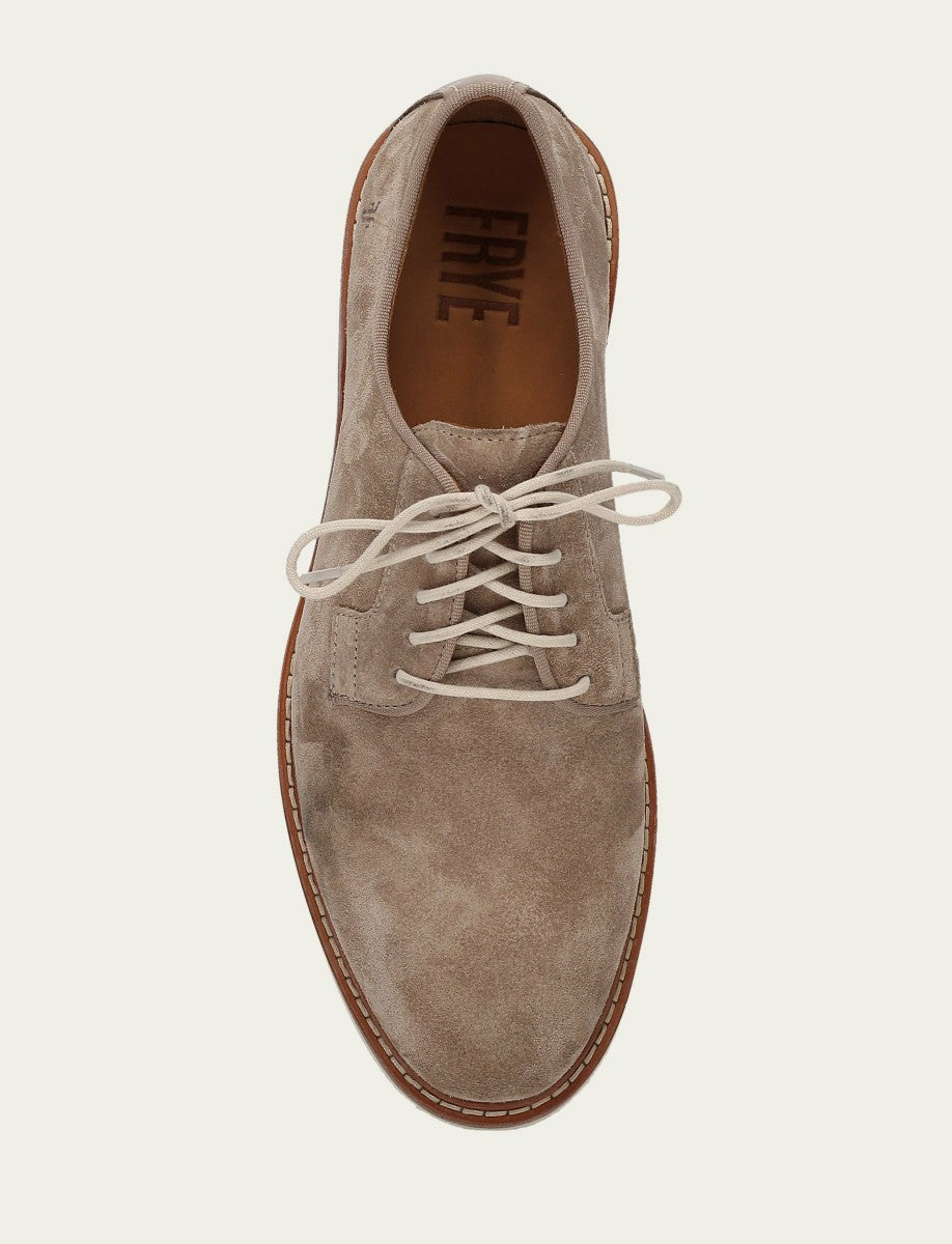 FRYE Men’s Mushroom Paul Oxford Lite Leather Casual Dress Shoes