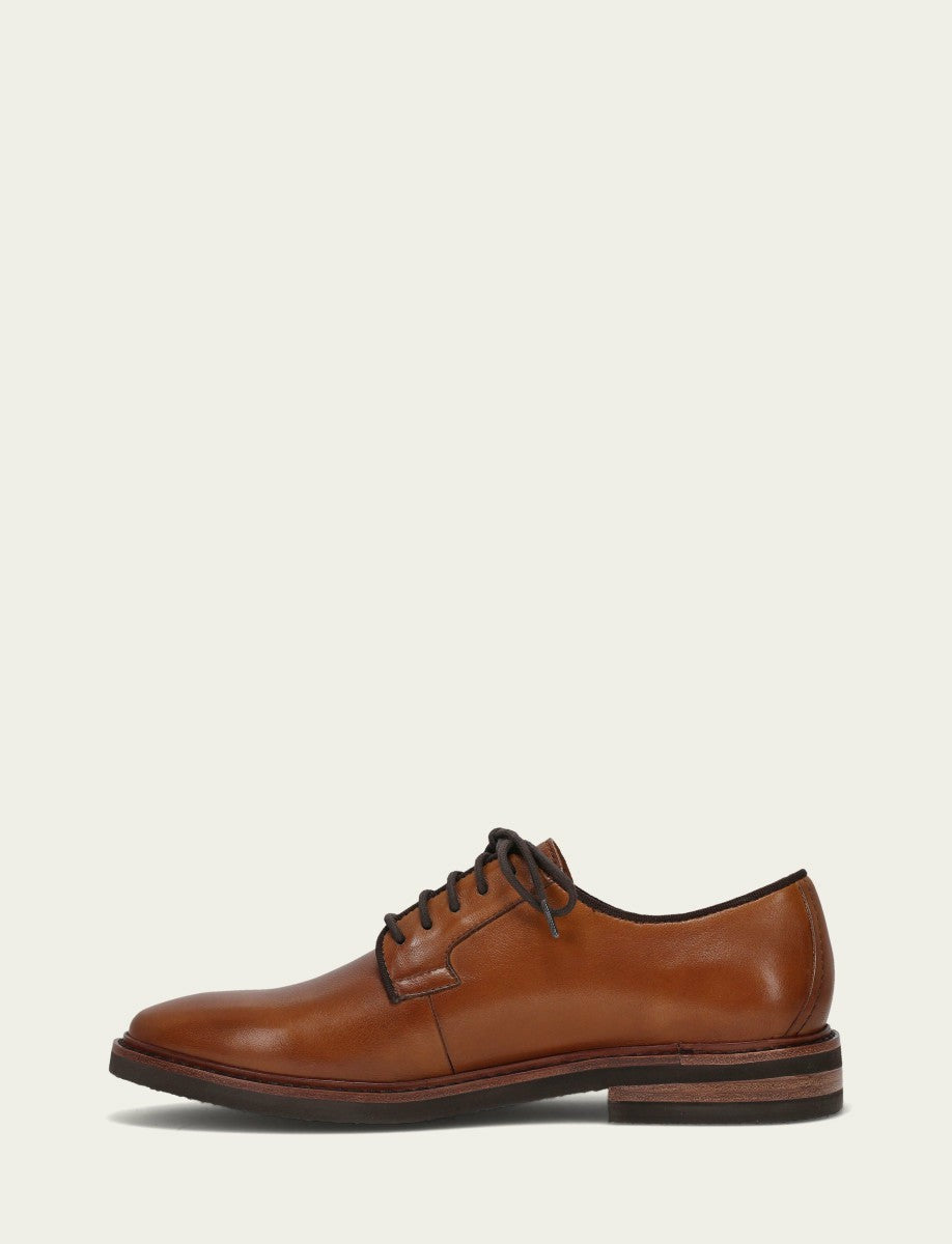 FRYE Men’s Caramel Paul Oxford Lite Leather Casual Dress Shoes