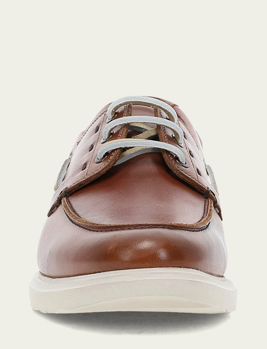 FRYE Men's Caramel Connor Boat Shoe