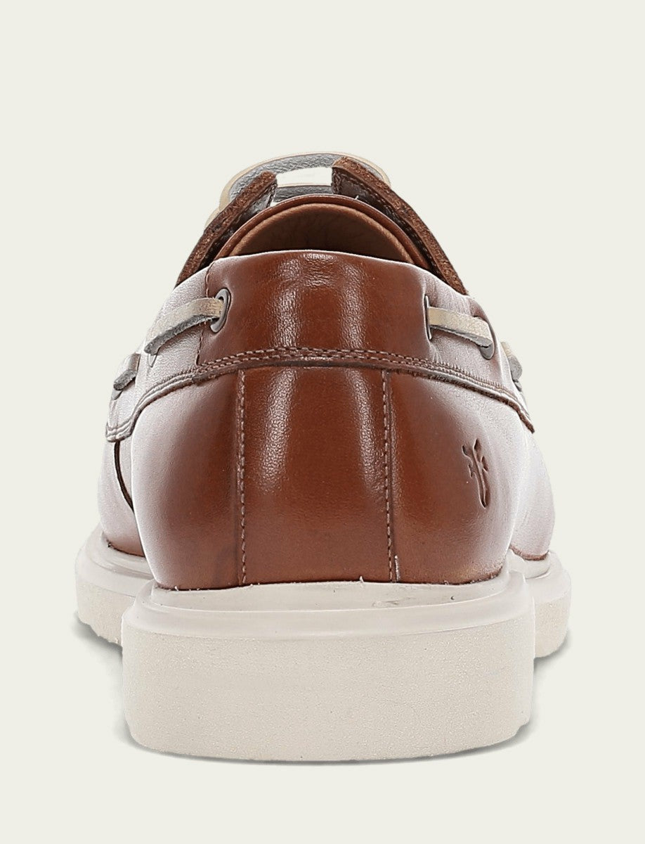 FRYE Men's Caramel Connor Boat Shoe
