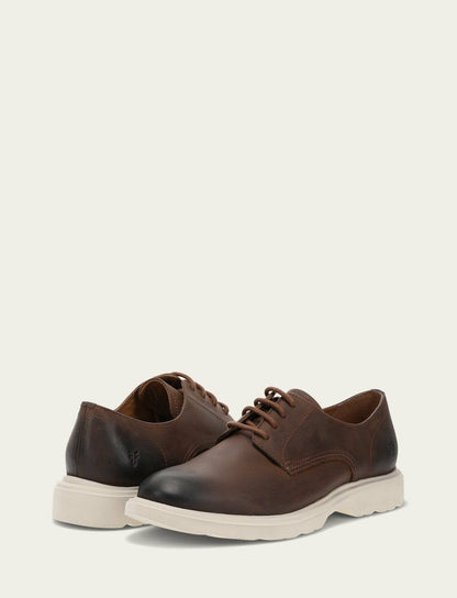 FRYE Men's Chocolate Connor Oxford Dress Shoes