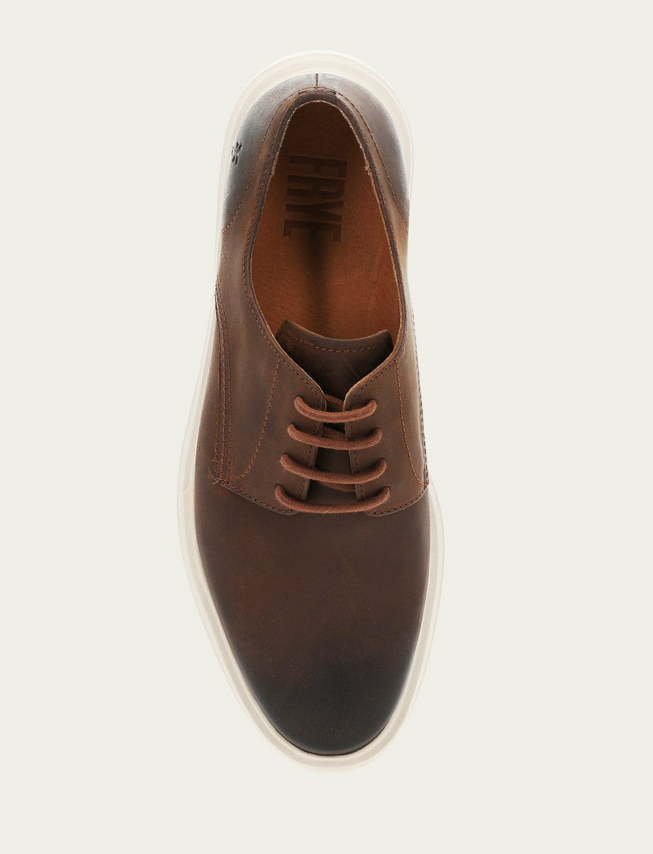 FRYE Men's Chocolate Connor Oxford Dress Shoes