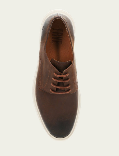 FRYE Men's Chocolate Connor Oxford Dress Shoes