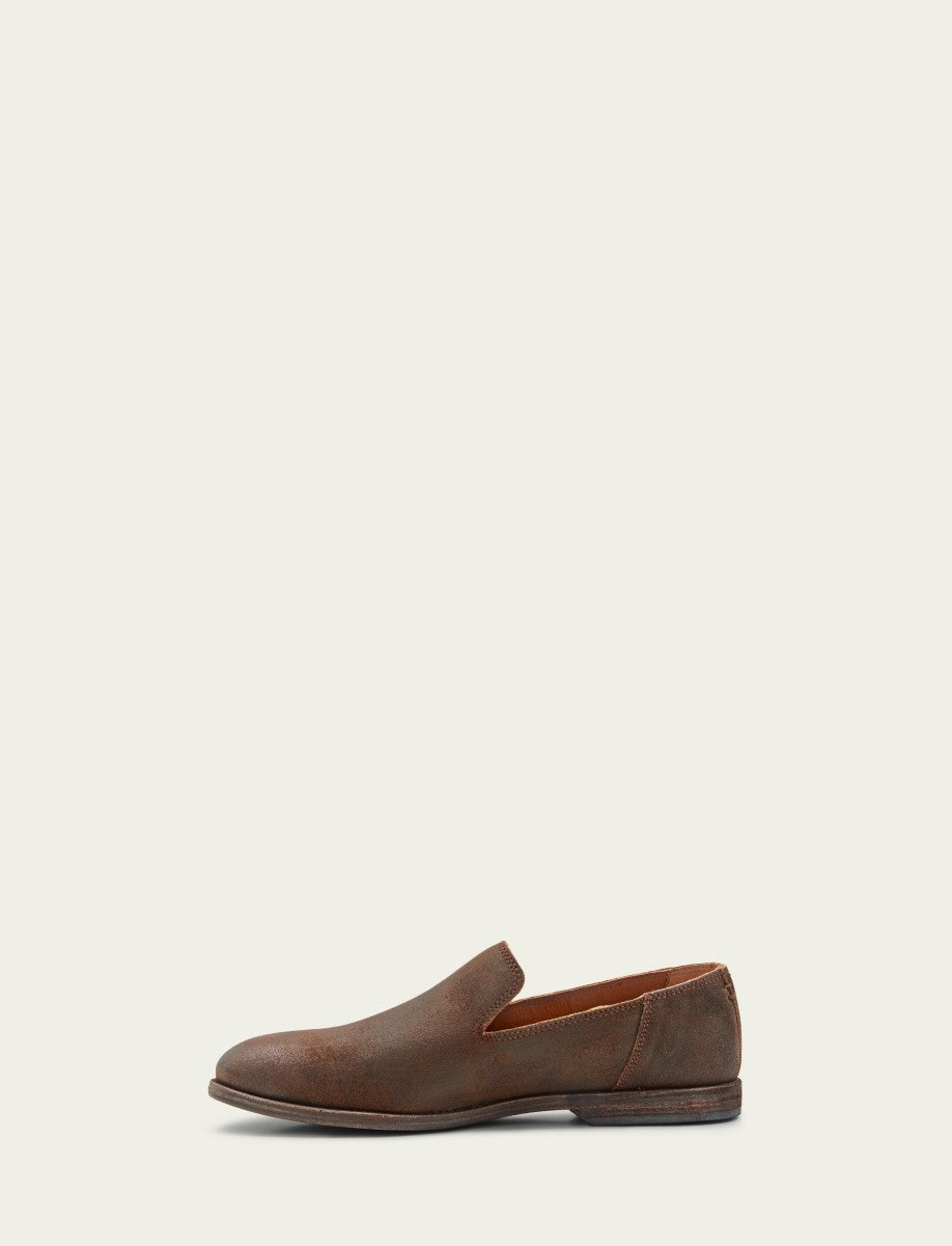 FRYE Men's Ginger Suede Chris Venetian Loafers