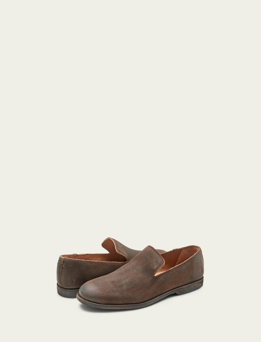 FRYE Men's Ginger Suede Chris Venetian Loafers