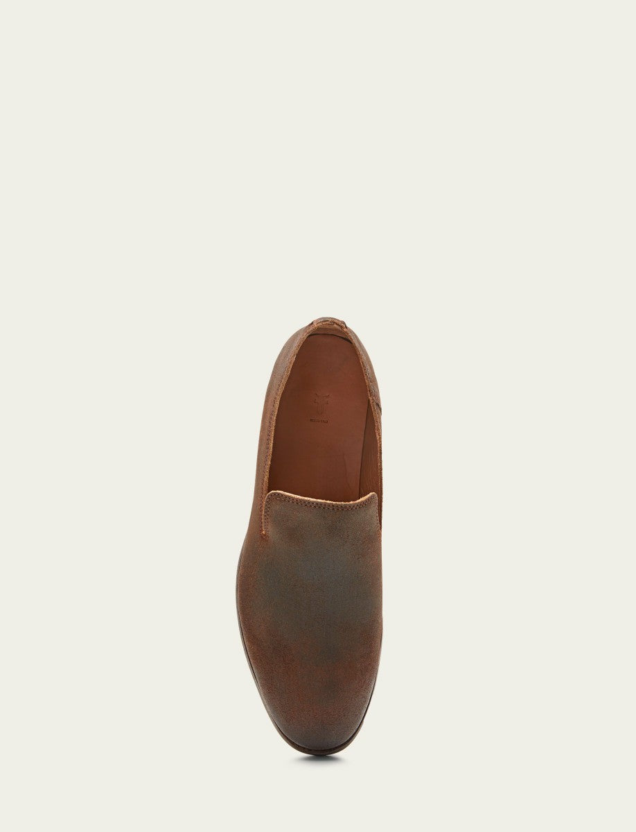 FRYE Men's Ginger Suede Chris Venetian Loafers