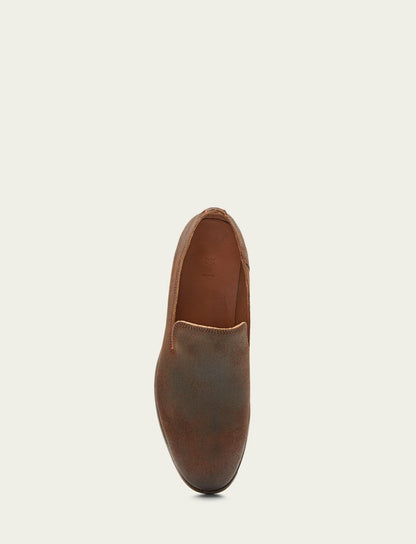 FRYE Men's Ginger Suede Chris Venetian Loafers