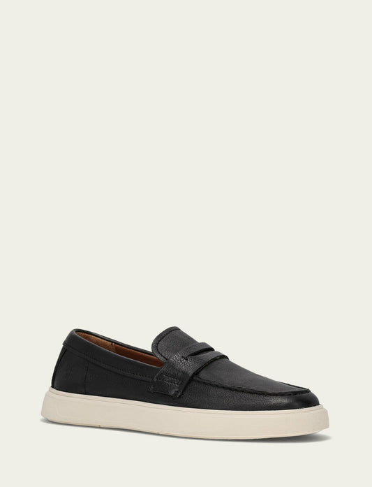 FRYE Men’s Black Beau Penny Leather Sneakers