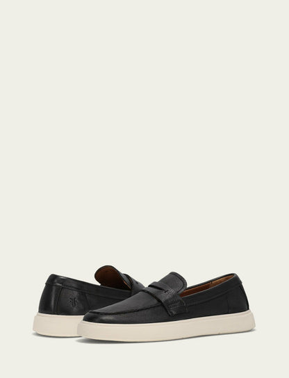 FRYE Men’s Black Beau Penny Leather Sneakers