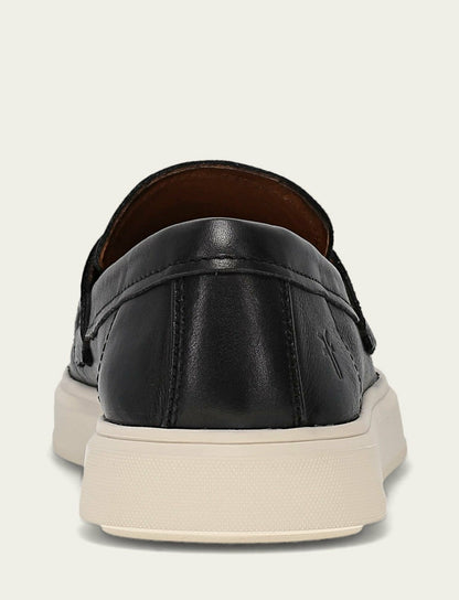 FRYE Men’s Black Beau Penny Leather Sneakers