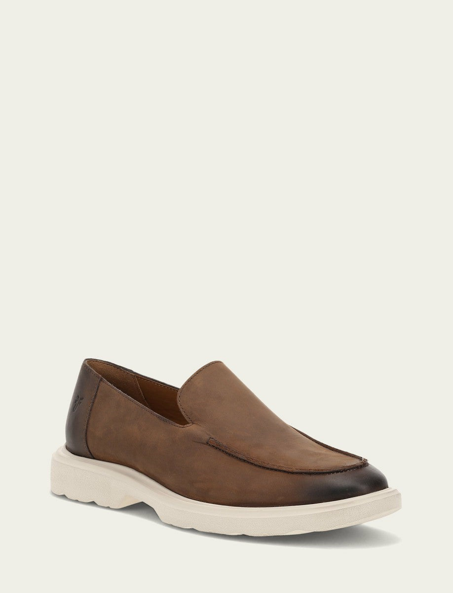 FRYE Men's Chocolate Connor Venetian Loafers