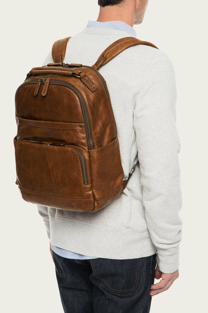 FRYE Logan Cognac Backpack