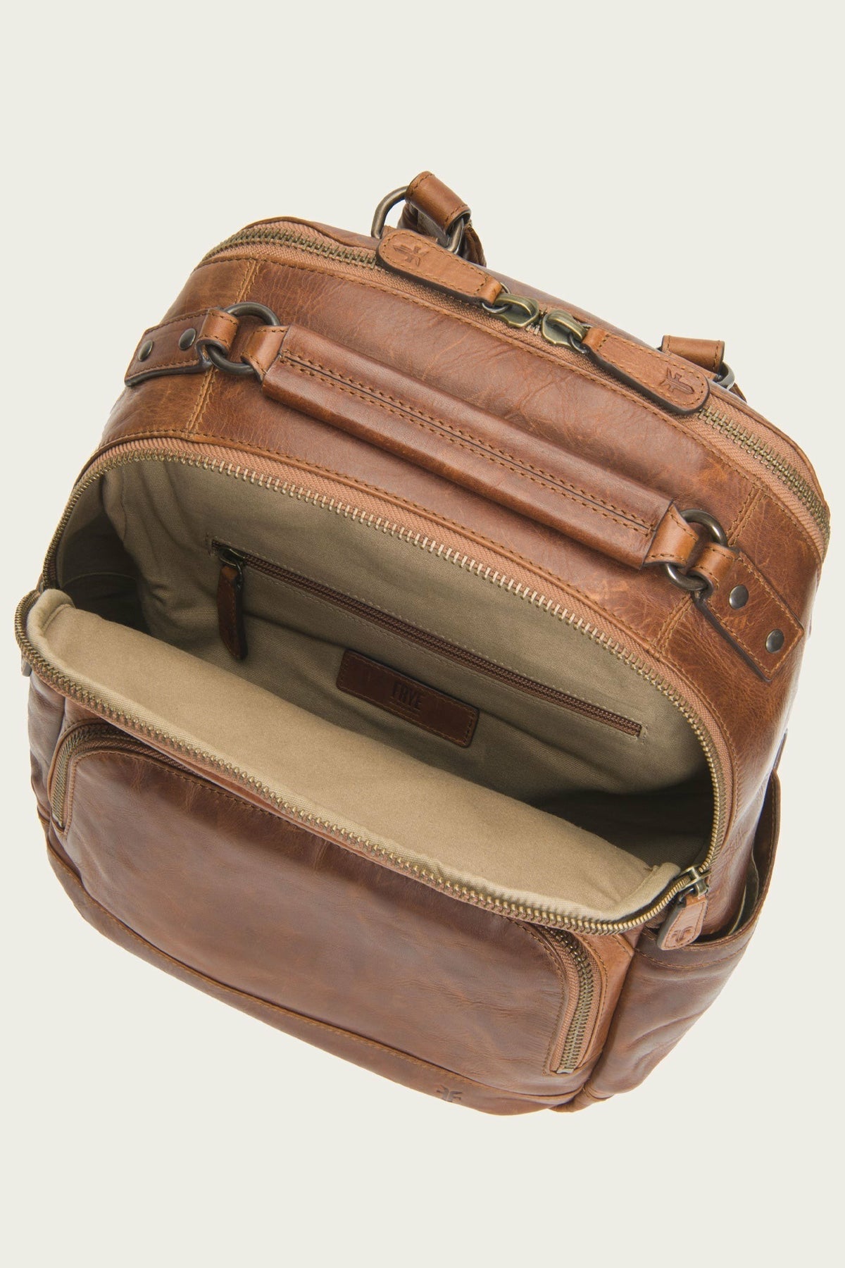 FRYE Logan Cognac Backpack