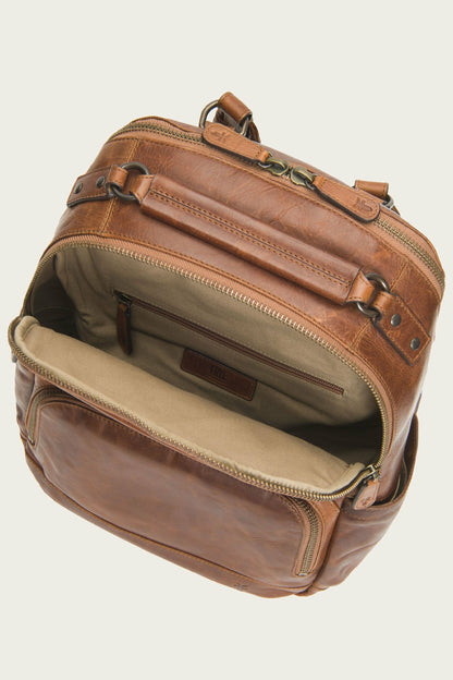 FRYE Logan Cognac Backpack