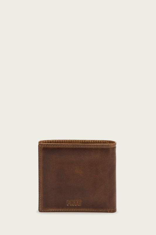 FRYE Logan Cognac Billfold