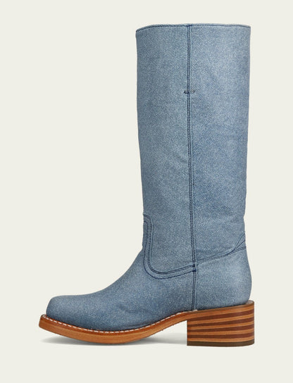FRYE Women’s Sky Blue Campus 14L Tall Boots