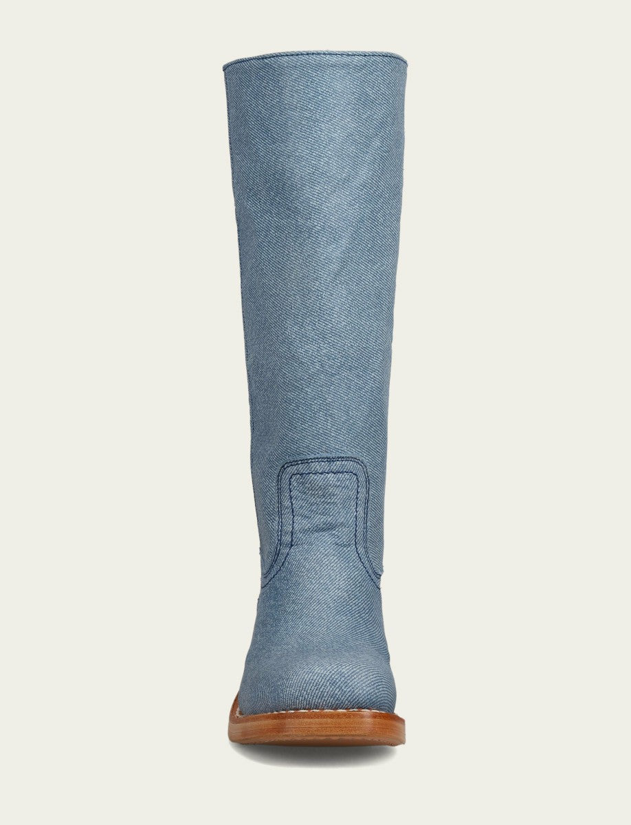 FRYE Women’s Sky Blue Campus 14L Tall Boots