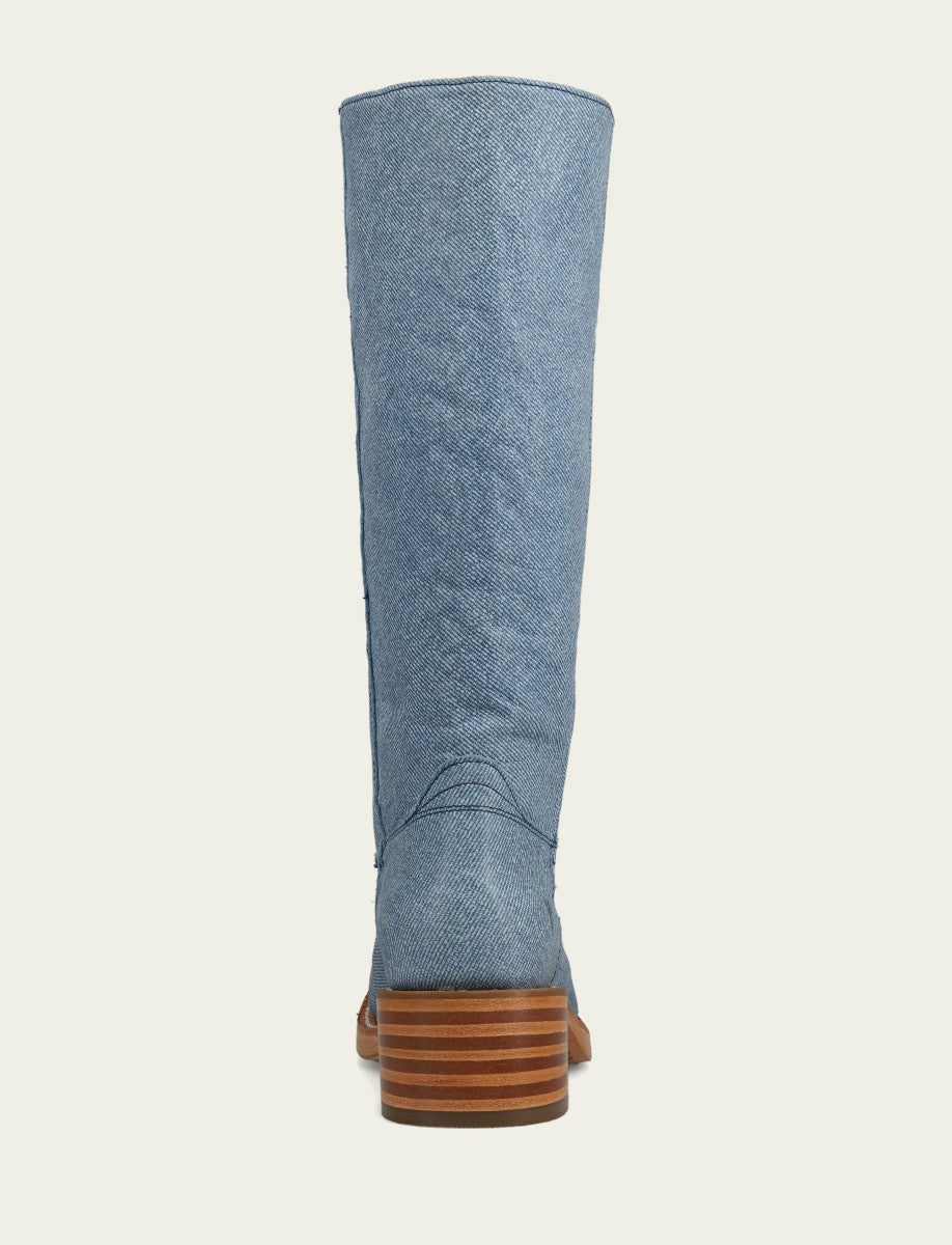 FRYE Women’s Sky Blue Campus 14L Tall Boots