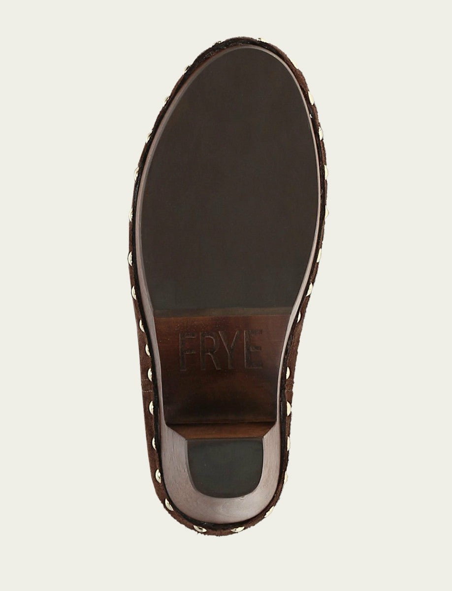 FRYE Women's Chocolate Cindy Pull On Boot