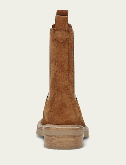 FRYE Women's Caramel Suede Phoebe Chelsea Boot