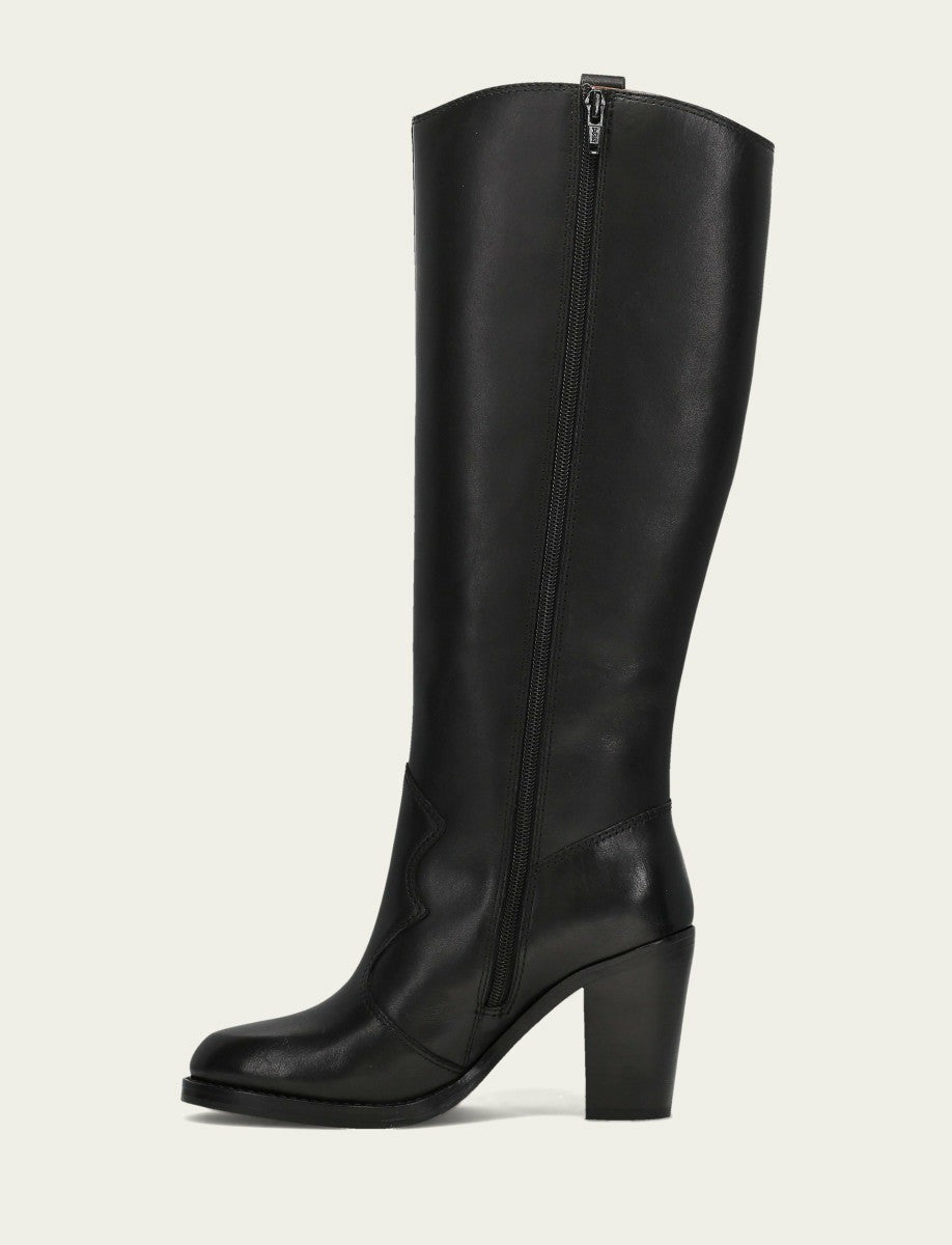 FRYE Women's Black Corinne Tall Boot