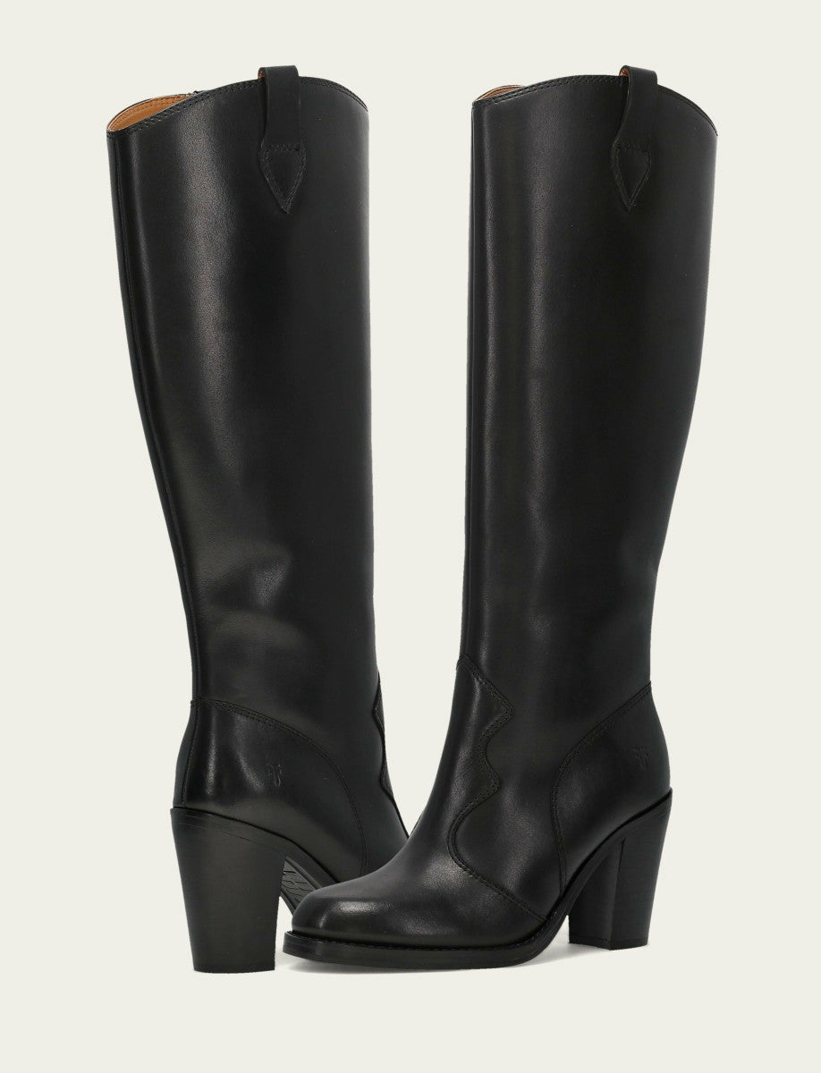 FRYE Women's Black Corinne Tall Boot