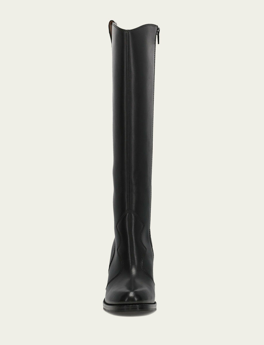 FRYE Women's Black Corinne Tall Boot