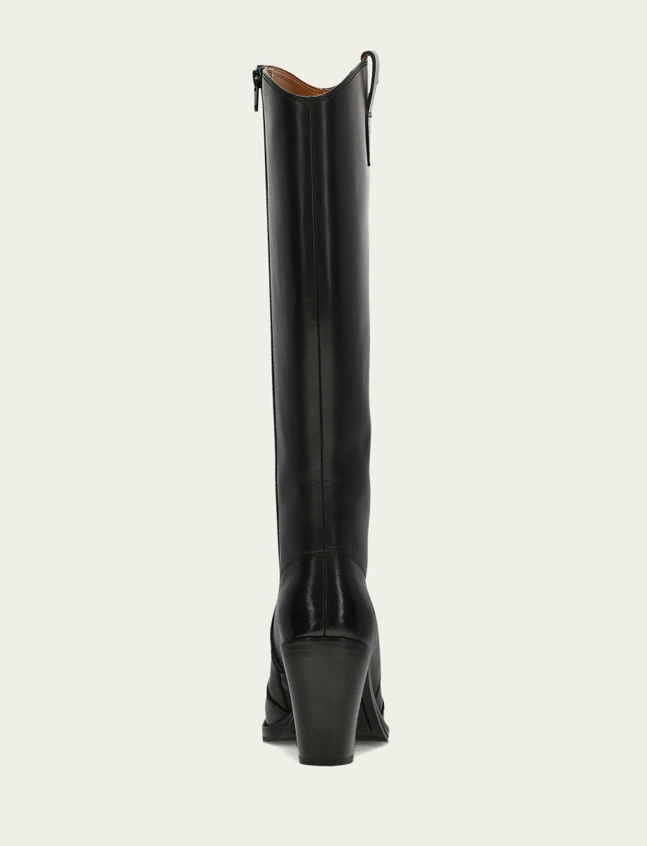FRYE Women's Black Corinne Tall Boot