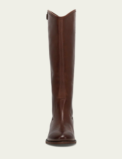 FRYE Women's Cognac Melissa Button 2 Boots
