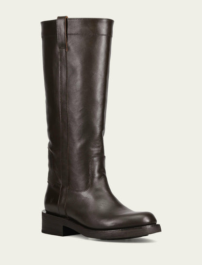 FRYE Women's Dark Brown Viv Riding Boot