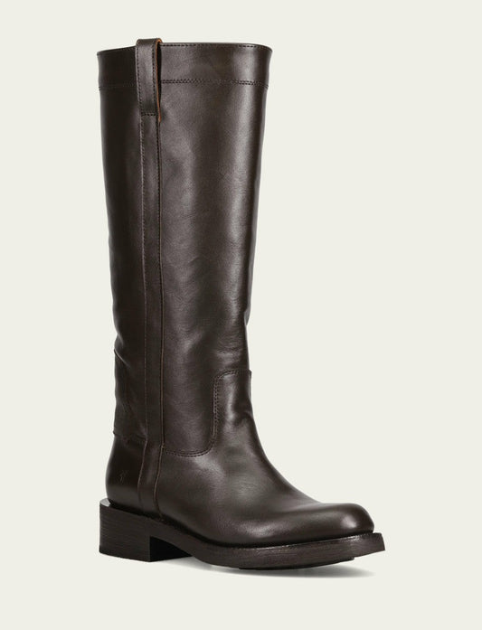 FRYE Women's Dark Brown Viv Riding Boot
