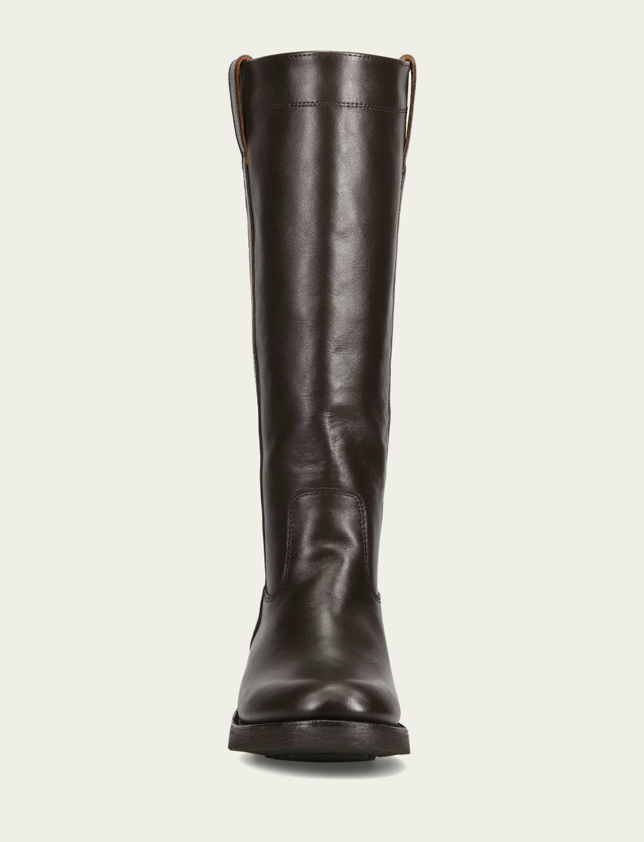 FRYE Women's Dark Brown Viv Riding Boot