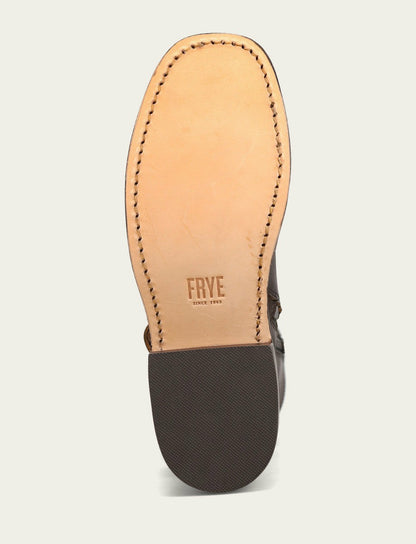 FRYE Women's Dark Brown Campus Buckle Boot