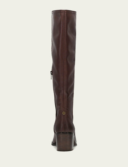 FRYE Women's Cocoa Sadie Softy Tall Wide Calf Boot