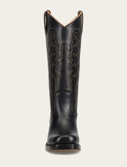 FRYE Women's Black Campus Deco Stitch Boot