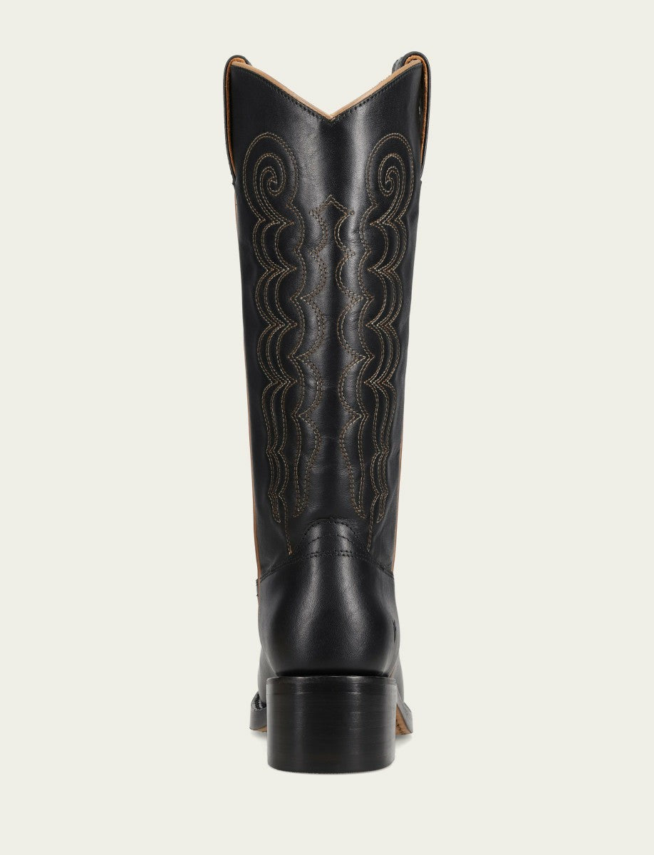 FRYE Women's Black Campus Deco Stitch Boot