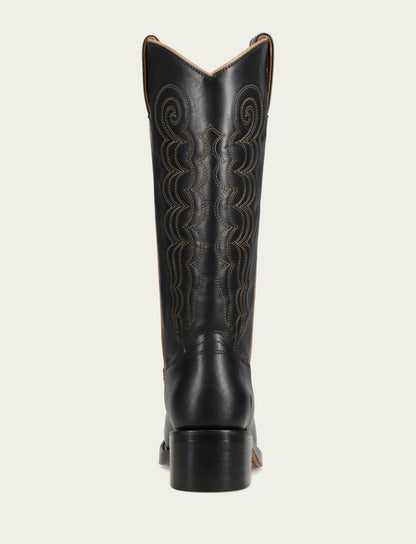 FRYE Women's Black Campus Deco Stitch Boot