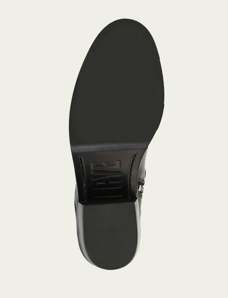 FRYE Women's Black Carson 2 Piping Tall Boot