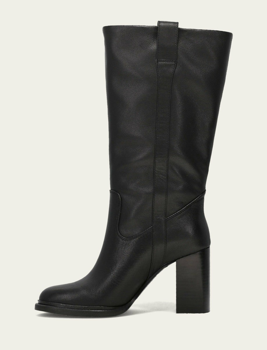 FRYE Women's Black Alex Slouchy Mid Boot