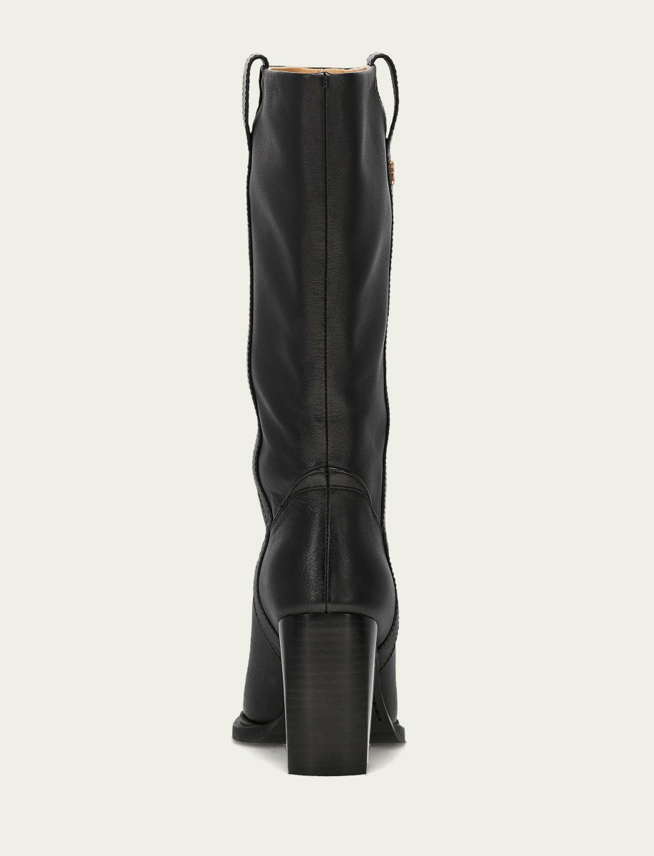 FRYE Women's Black Alex Slouchy Mid Boot