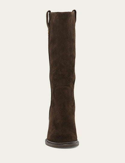 FRYE Women's Dark Brown Alex Slouchy Mid Boot