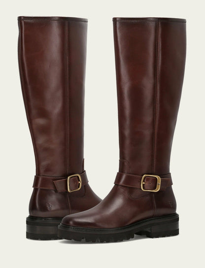 FRYE Women's Bourbon Olivia Buckle Tall Boot