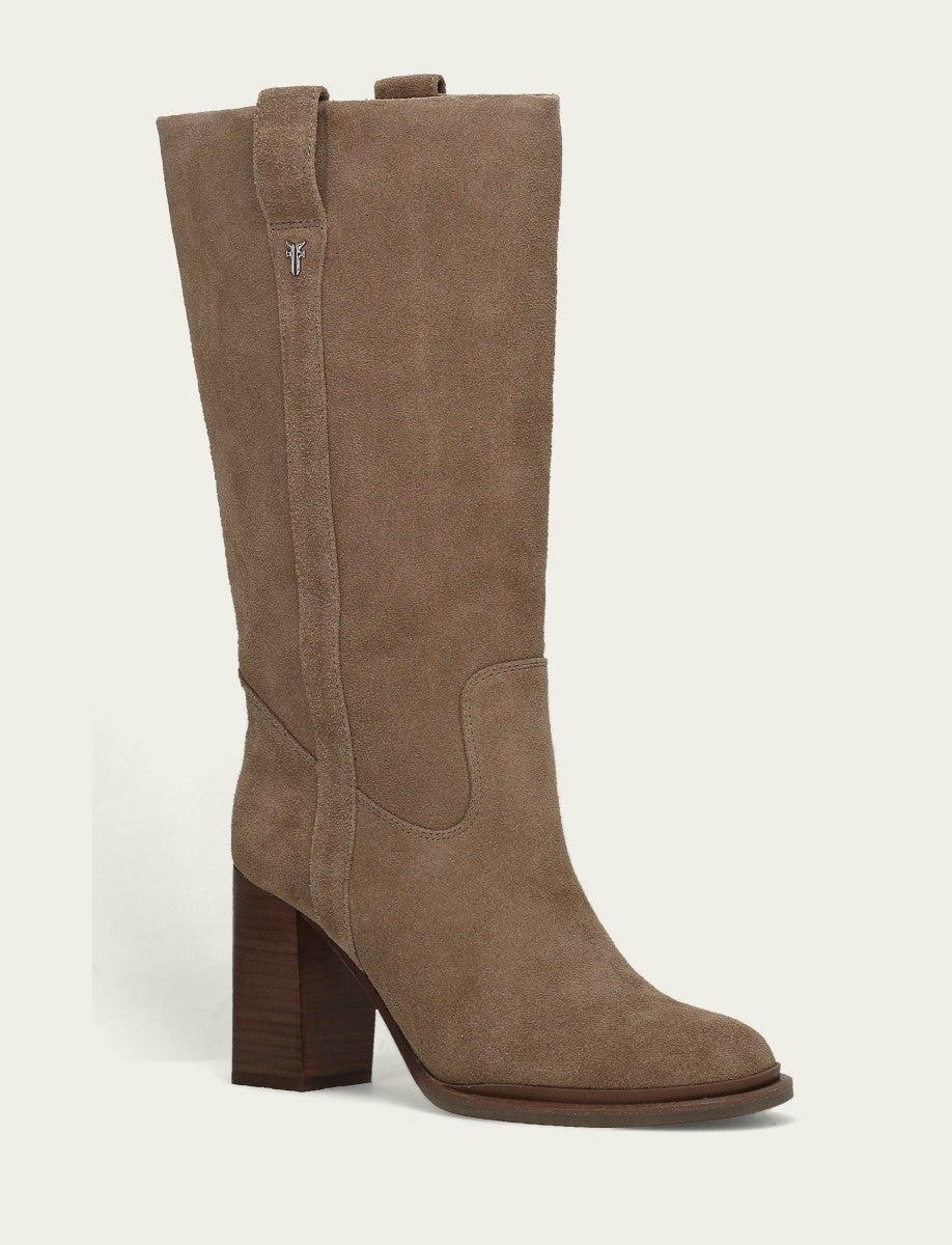 FRYE Women's Dark Taupe Alex Slouchy Mid Boot