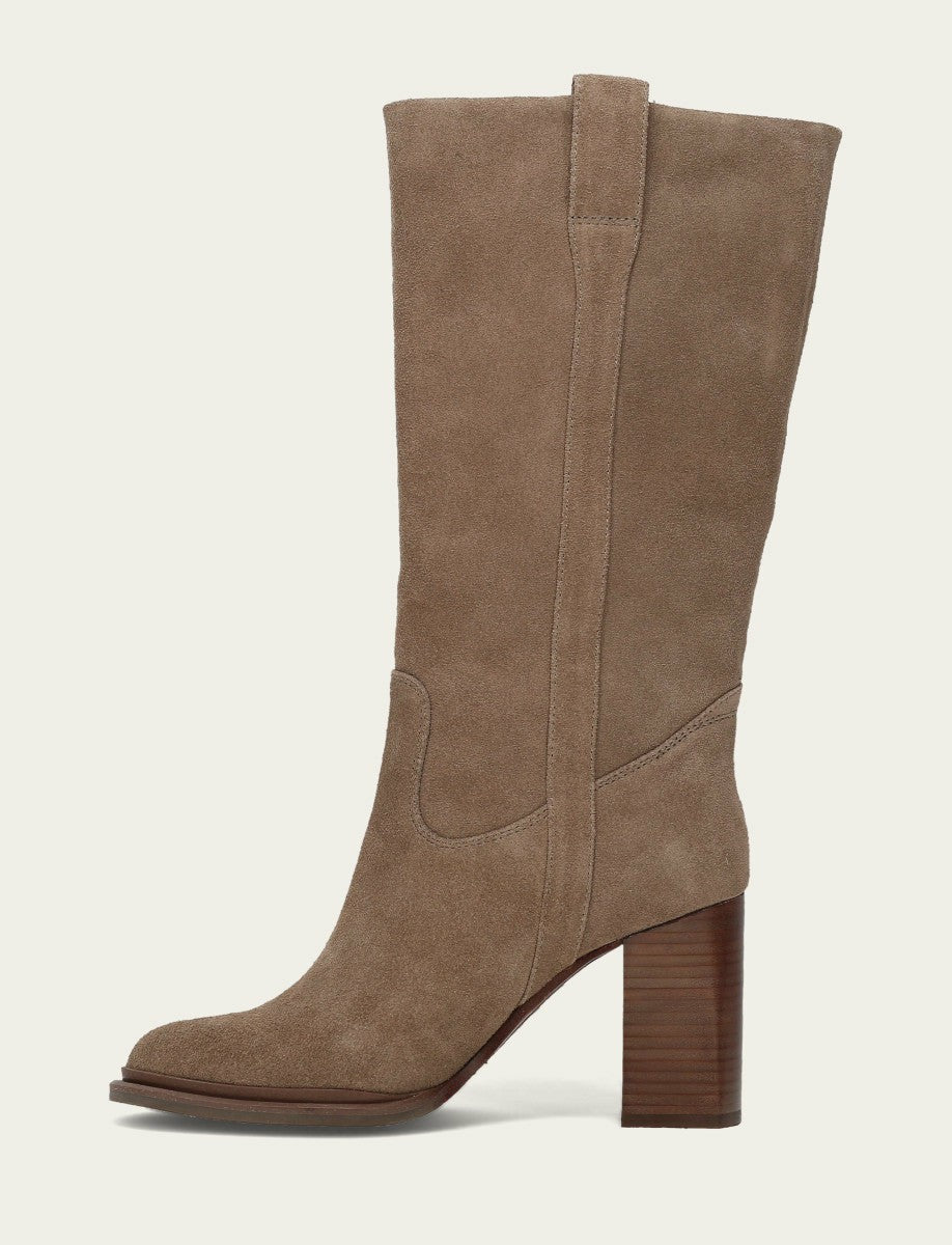FRYE Women's Dark Taupe Alex Slouchy Mid Boot