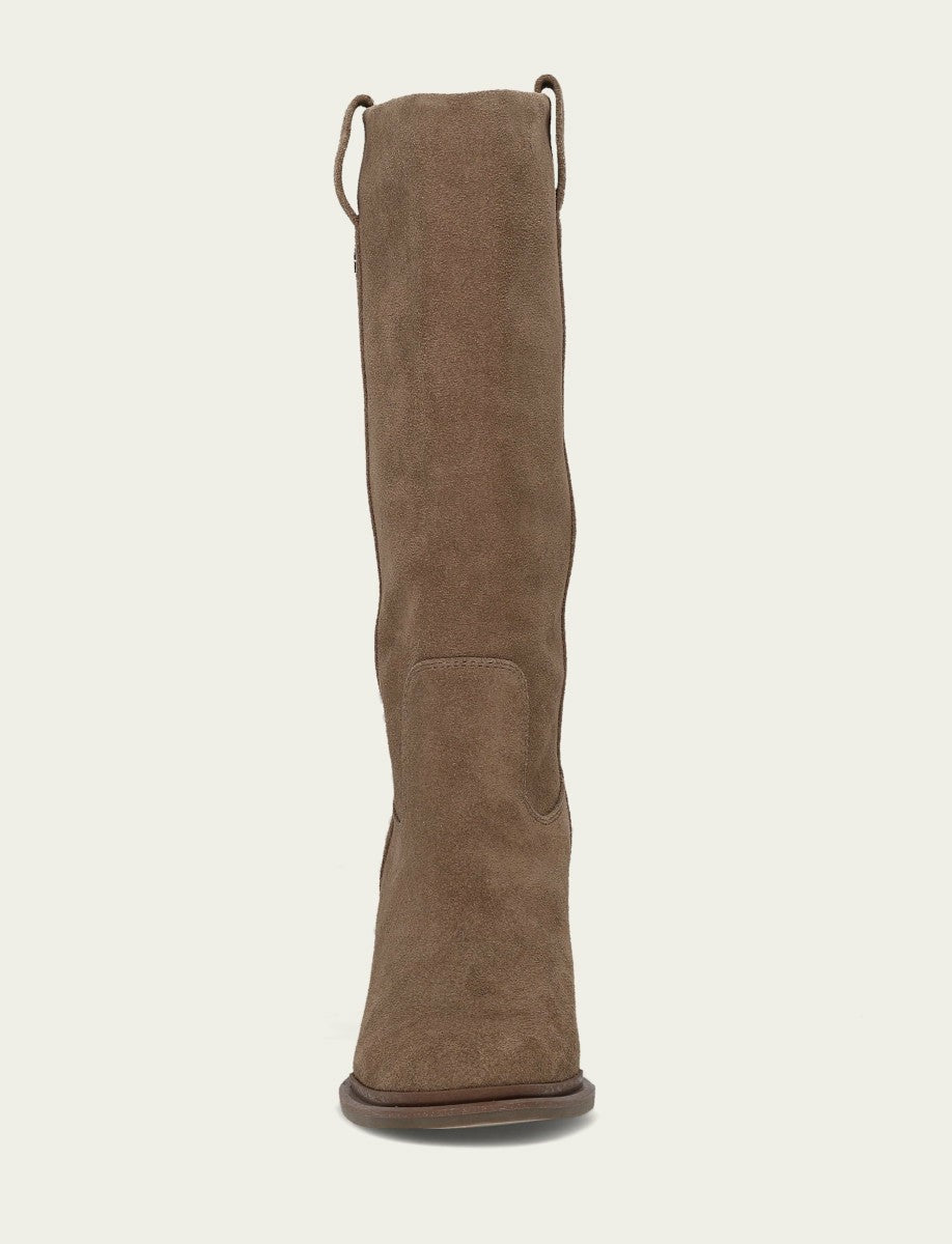 FRYE Women's Dark Taupe Alex Slouchy Mid Boot