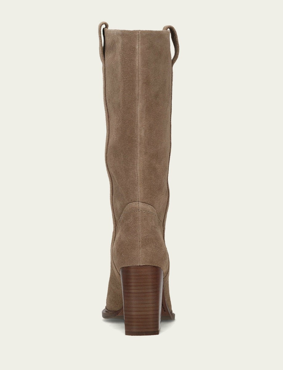 FRYE Women's Dark Taupe Alex Slouchy Mid Boot