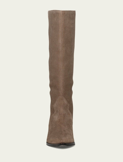 FRYE Women's Dark Taupe Sara Slouchy Boot