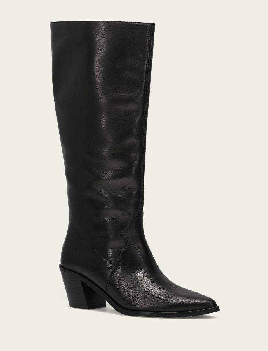 FRYE Women's Black Sara Slouchy Boot