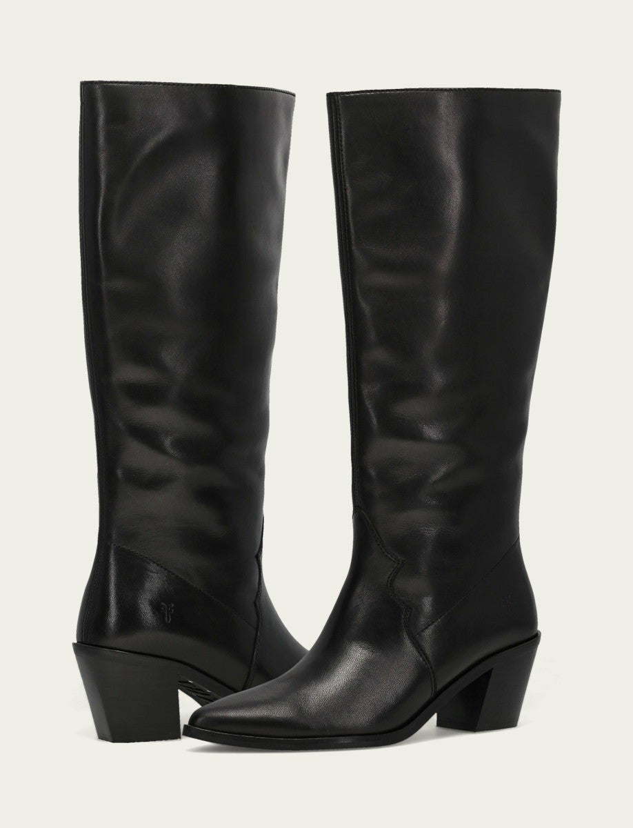 FRYE Women's Black Sara Slouchy Boot
